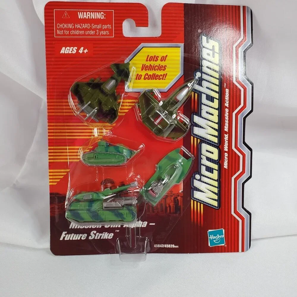 Vintage Hasbro Micro Machines Fantasy Packs Mission Unit Alpha Future Strike 200